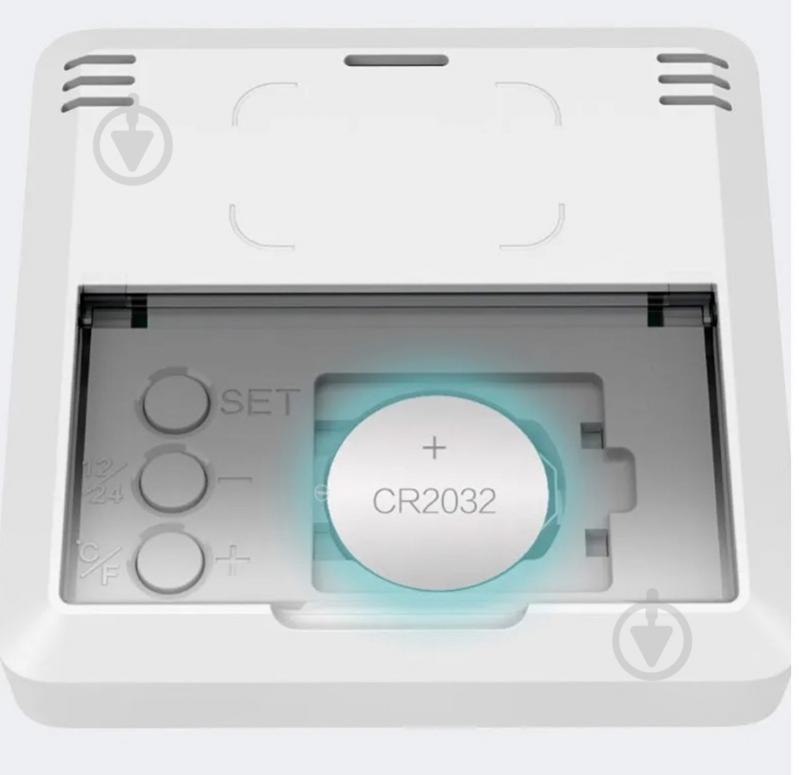 Термогигрометр Xiaomi Miiiw Temperature Humidity Clock White S210 (MW22S06) - фото 6