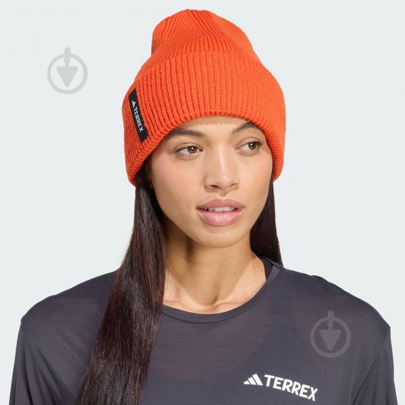 みぃ（感謝）/3 ᐉ Капелюх Adidas Mt Beanie JM0368 OSFM помаранчевий • Краща ціна