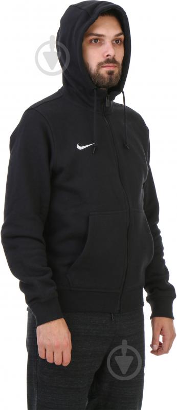 Толстовка Nike TEAM CLUB FZ HOODY 658497-010 р. M черный - фото 2