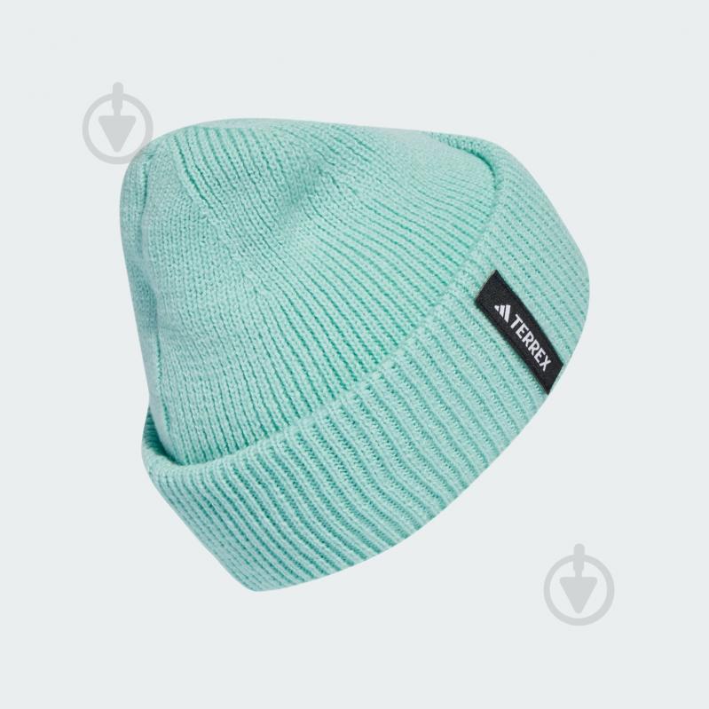 Шляпа Adidas MT BEANIE JX1267 OSFM синий - фото 2