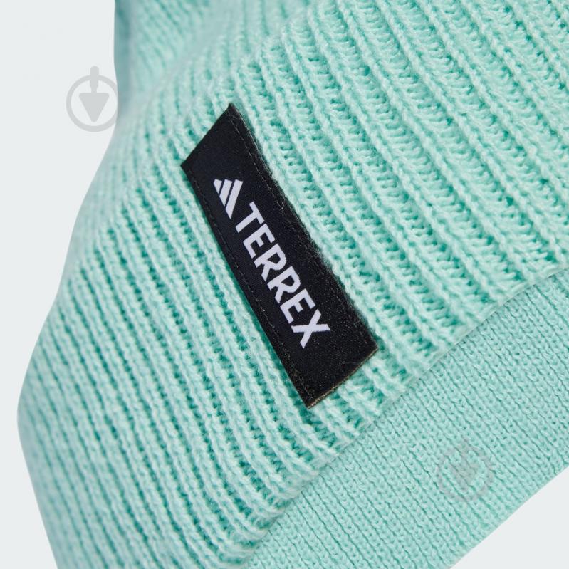 Шляпа Adidas MT BEANIE JX1267 OSFM синий - фото 3