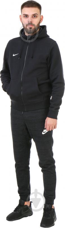 Толстовка Nike TEAM CLUB FZ HOODY 658497-010 р. XL черный - фото 4