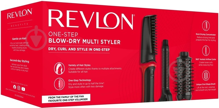 Мультистайлер Revlon One-Step Blow-Dry Multistyler (RVDR5333E) - фото 7