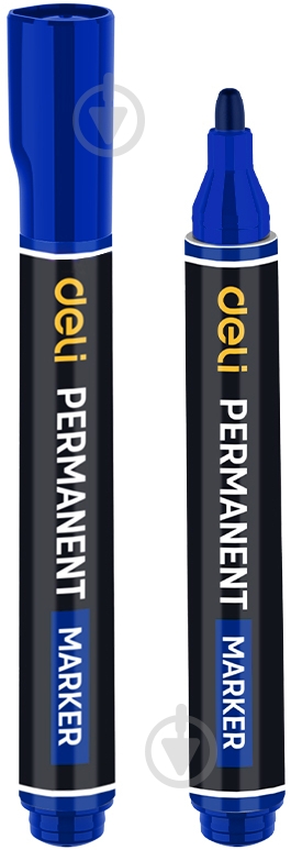 Маркер перманентний Deli 1,8мм 10 шт/уп. DL-JH02-E1 - фото 1 Маркер перманентний Deli 1,8мм 10 шт/уп. DL-JH02-E1 - фото 1