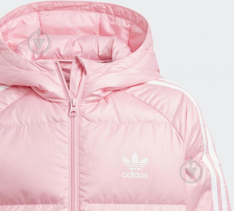 Пуховик Adidas DOWN JACKET GD2697 рожевий - фото 4