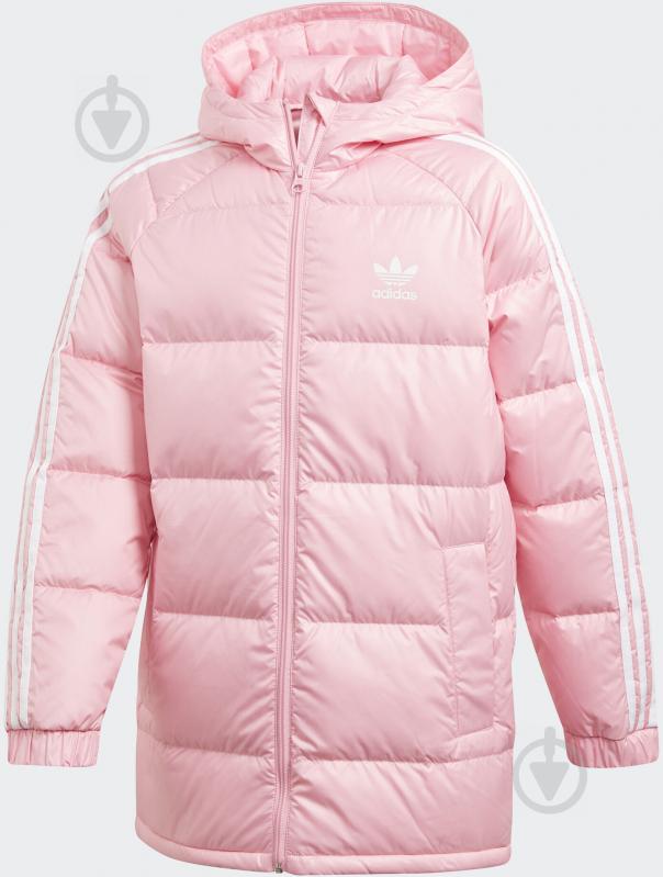 Пуховик Adidas DOWN JACKET GD2697 розовый - фото 1