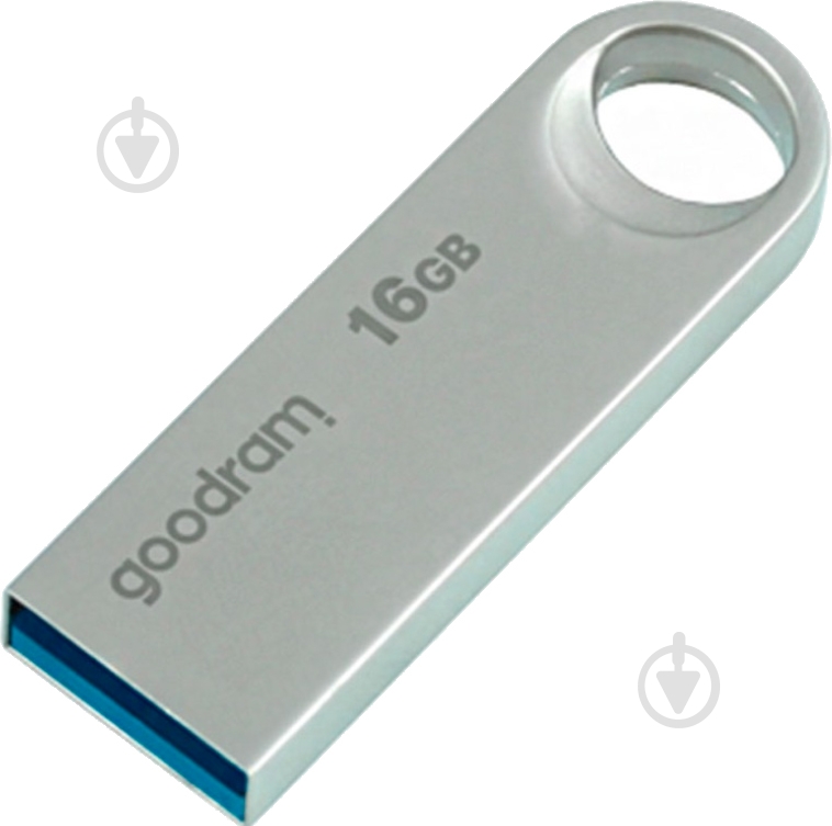 Флешпам'ять Goodram UNO3 16 ГБ USB 3.2 Gen. 1 silver (UNO3-0160S0R11) - фото 1