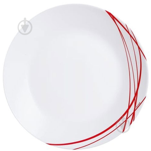Тарілка обідня Arcopal Domitille Rouge 25 см - фото 1