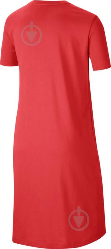 Сукня Nike G NSW TSHIRT DRESS FUTURA CJ6927-631 червоний - фото 2