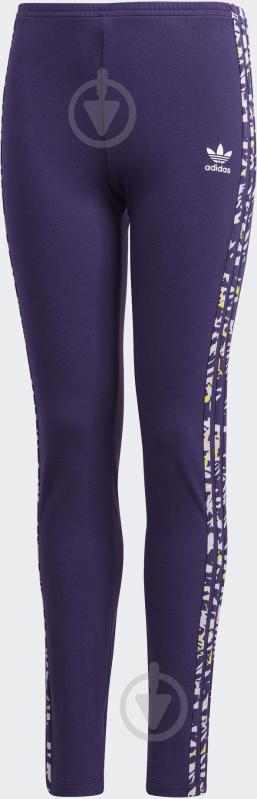 Лосины Adidas SOLID LEGGINGS GD2805 синий - фото 1