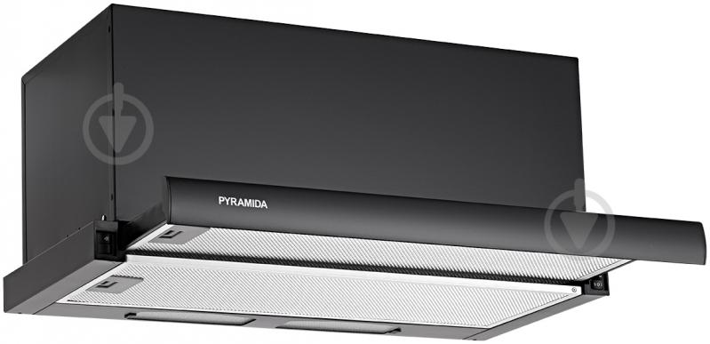 ВИТРИНА! Вытяжка Pyramida TL 60 (1100) BLACK/U - фото 2