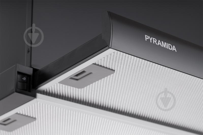 ВИТРИНА! Вытяжка Pyramida TL 60 (1100) BLACK/U - фото 4
