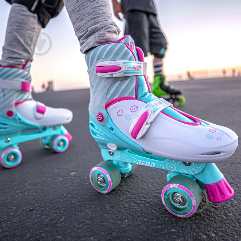 Роликові ковзани Neon Combo Skates NT10T4 р. 34-37 бірюзовий - фото 5