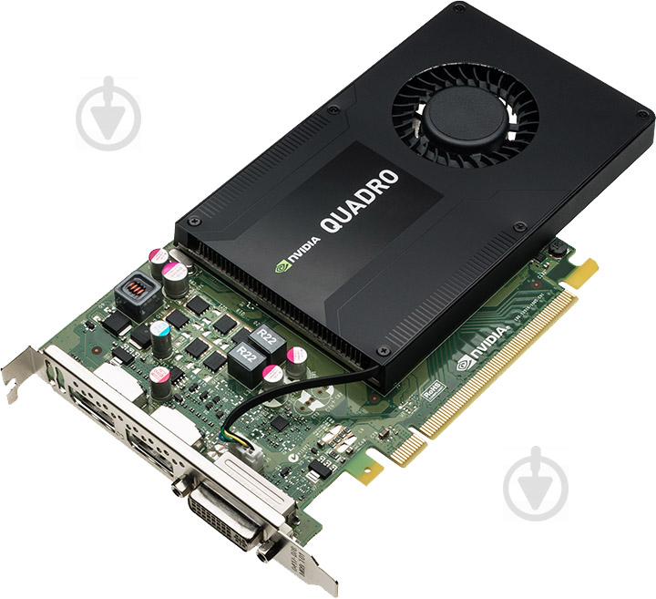 Відеокарта PNY Quadro K2200 4GB GDDR5 128bit (VCQK2200-PB) - фото 2