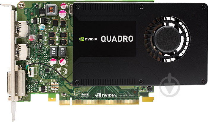 Відеокарта PNY Quadro K2200 4GB GDDR5 128bit (VCQK2200-PB) - фото 1