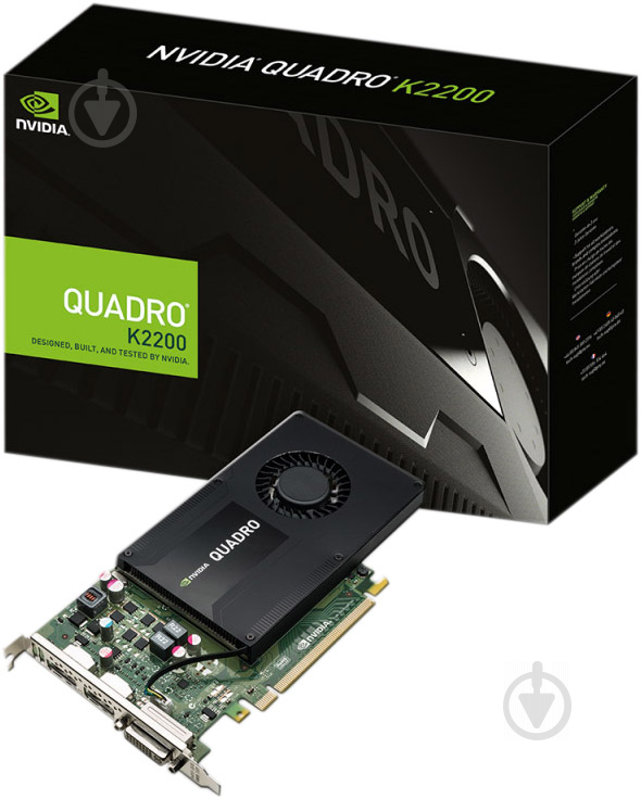 Відеокарта PNY Quadro K2200 4GB GDDR5 128bit (VCQK2200-PB) - фото 7