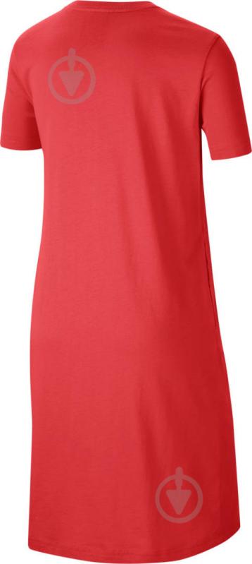 Платье Nike G NSW TSHIRT DRESS FUTURA CJ6927-631 красный - фото 2