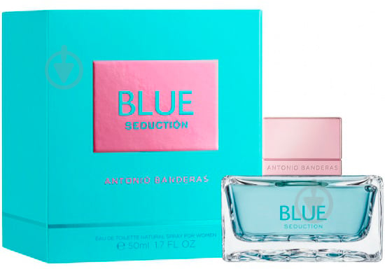 Туалетная вода Antonio Banderas Blue Seduction Woman 50 мл - фото 1