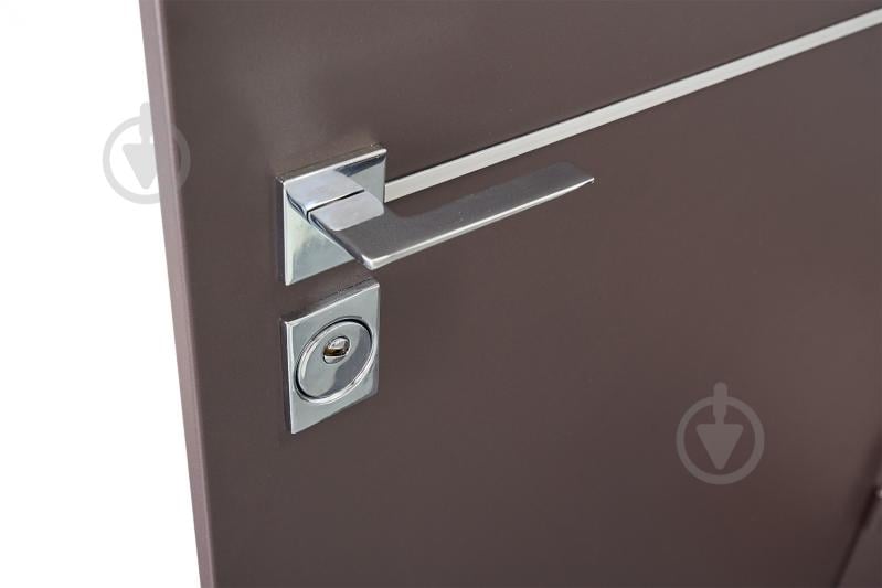 Двері вхідні Abwehr КТМ 76 096 П (8019Т+В) Kale2 ТЕРМО RAL 8019 / венге 2050x960 мм праві - фото 8 Двері вхідні Abwehr КТМ 76 096 П (8019Т+В) Kale2 ТЕРМО RAL 8019 / венге 2050x960 мм праві - фото 8