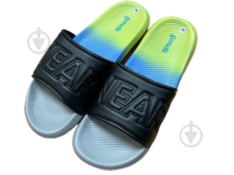 Шлепанцы Gemelli Сияние р.46 черный - фото 1 Шлепанцы Gemelli Сияние р.46 черный - фото 1