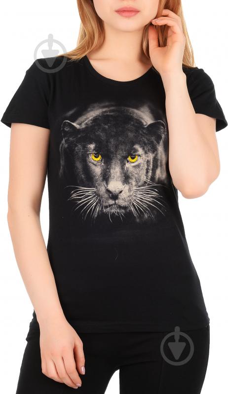 Футболка Sol's ПАНТЕРА 11386309/53 черный - фото 1