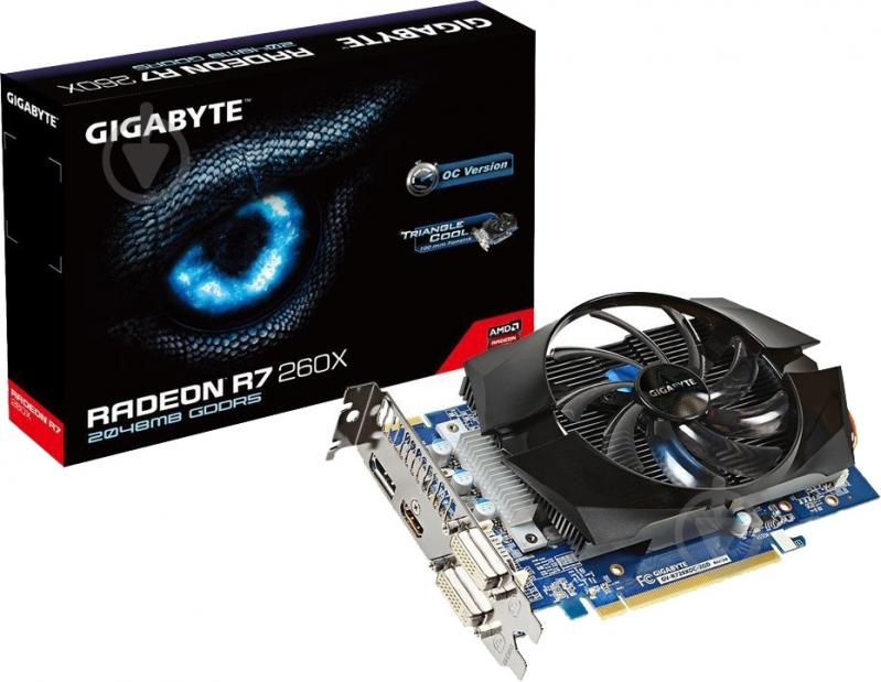 Відеокарта Gigabyte Radeon R7 260X 2GB GDDR5 128bit (GV-R726XOC-2GD) - фото 7