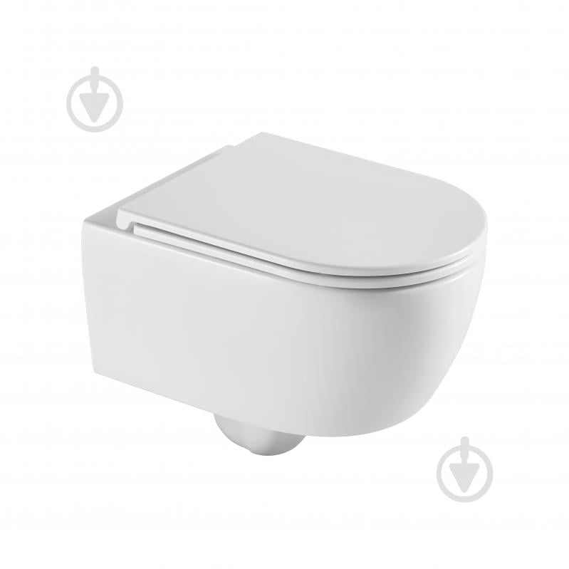 Унітаз підвісний VOLLE FRANCO Rimless, сидіння Duroplast SLIM slow-closing - фото 1 Унітаз підвісний VOLLE FRANCO Rimless, сидіння Duroplast SLIM slow-closing - фото 1