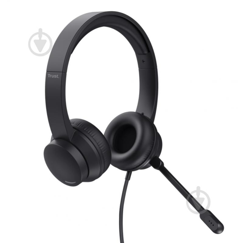 Навушники Trust Ayda PC headset black (25087) - фото 3