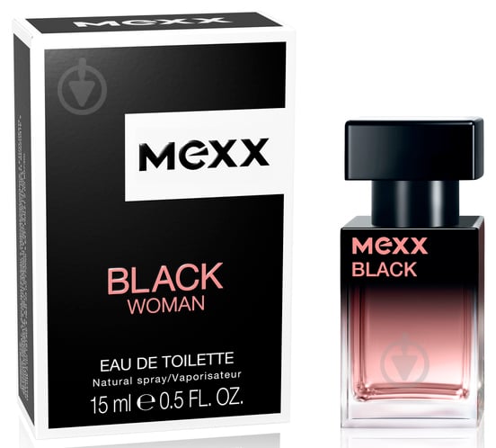 Туалетная вода Mexx Black Woman FW EdT 15 мл - фото 1