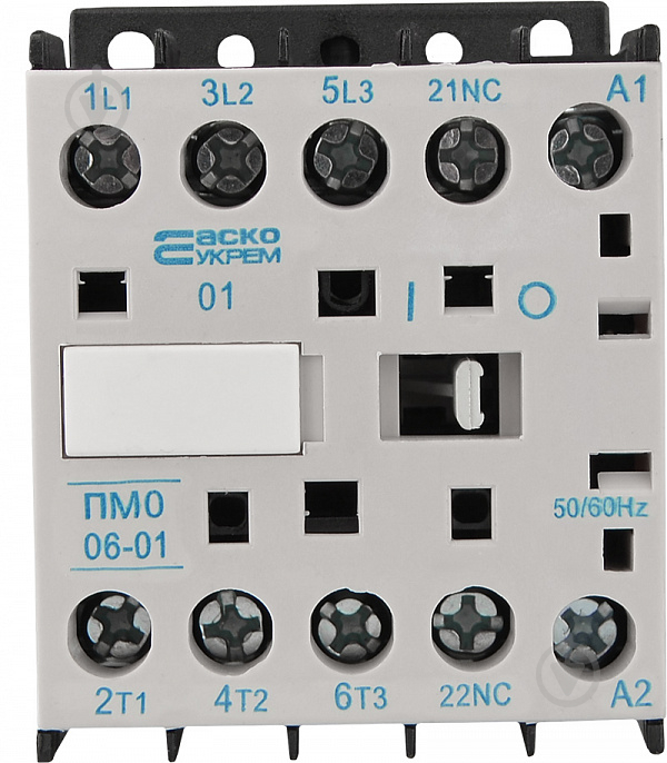 Электромагнитный пускатель Аско-Укрем ПМ 0-06-01 С7 36В (LC1-K0601) A0040010136 - фото 2