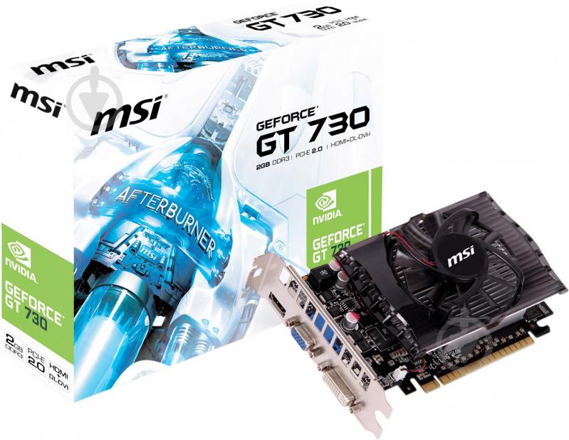 Видеокарта MSI GeForce GT 730 2GB GDDR3 128bit (N730-2GD3) - фото 6