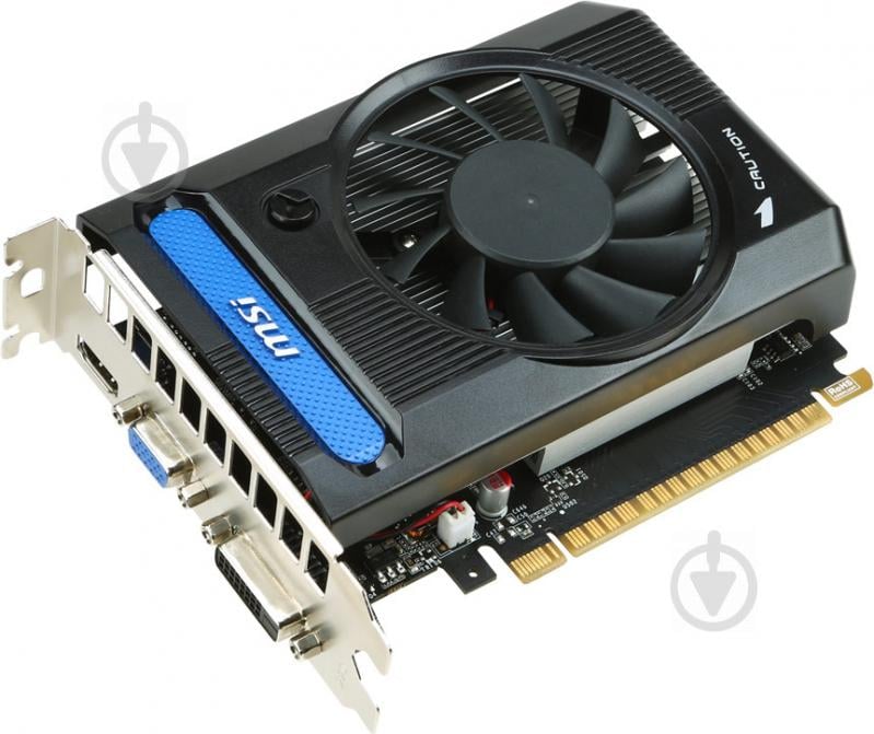 Видеокарта MSI GeForce GT 730 OC 2GB GDDR3 64bit (N730K-2GD3/OC) - фото 1