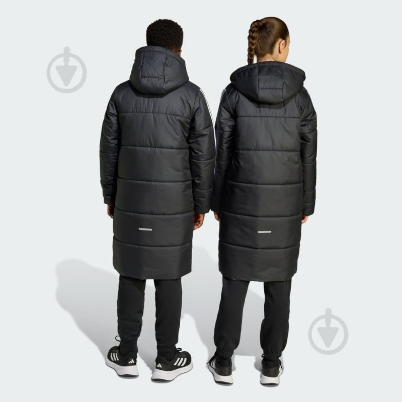 Пальто детская демисезонная Adidas J LONG COAT JW2484 р.12 черное - фото 2 Пальто детская демисезонная Adidas J LONG COAT JW2484 р.12 черное - фото 2
