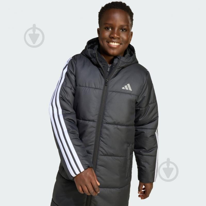 Пальто детская демисезонная Adidas J LONG COAT JW2484 р.12 черное - фото 4 Пальто детская демисезонная Adidas J LONG COAT JW2484 р.12 черное - фото 4