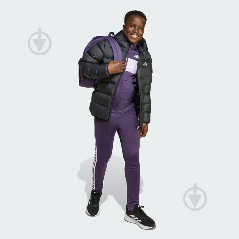 Куртка дитяча демісезонна Adidas J Sd Jkt JL7430 р.12 чорна - фото 7