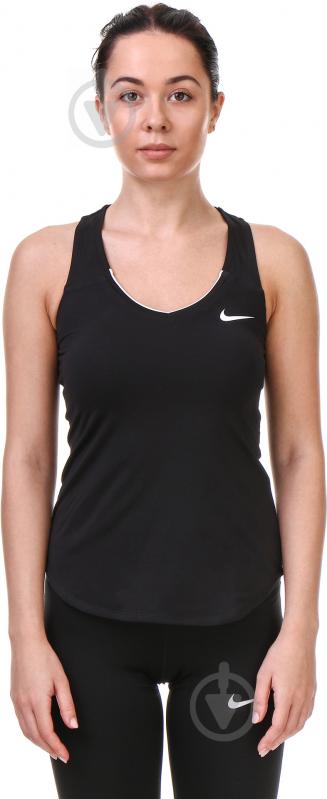 Майка Nike NKCT TANK PURE 728739-010 р.S черный - фото 1