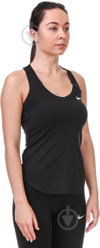 Майка Nike NKCT TANK PURE 728739-010 р.XS черный - фото 2