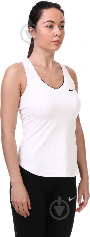 Майка Nike NKCT TANK PURE 728739-100 р.XS белый - фото 2