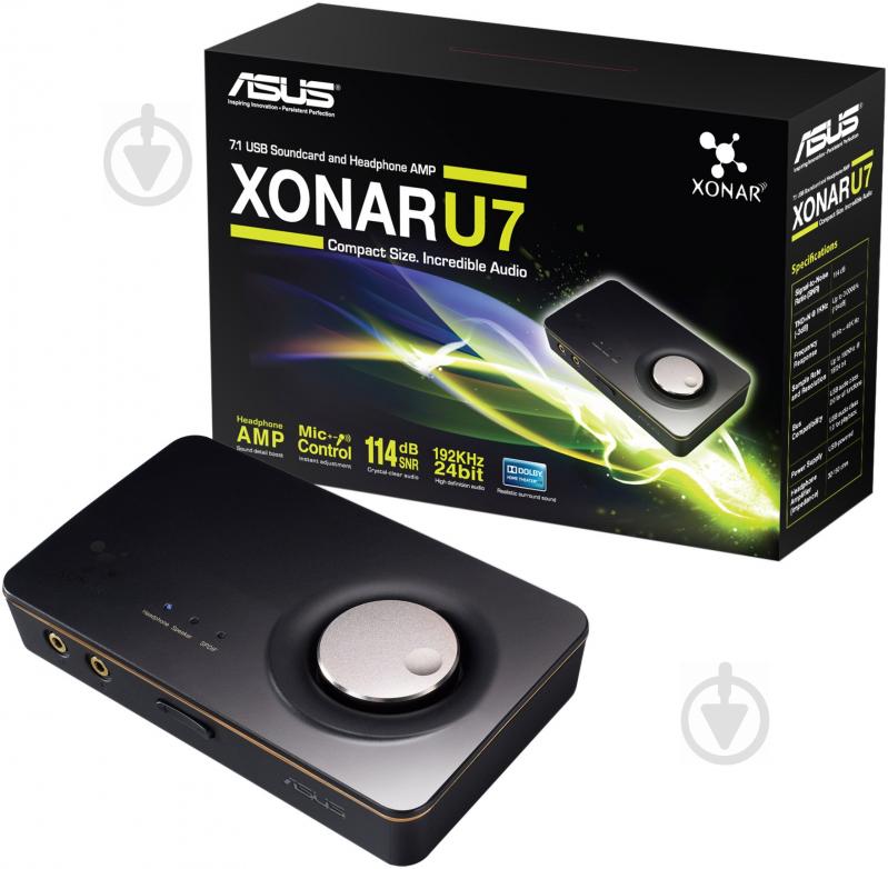 Звукова карта Xonar U7 ASUS - фото 6