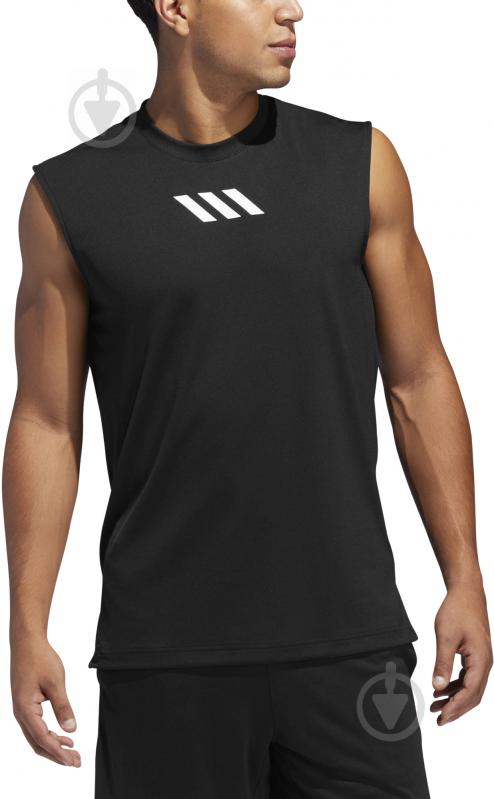 Майка Adidas PM SL TANK DT2921 р.2XL черный - фото 8