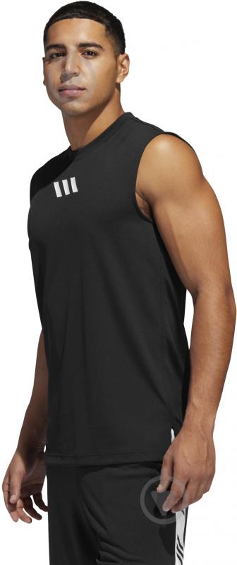 Майка Adidas PM SL TANK DT2921 р.2XL черный - фото 9