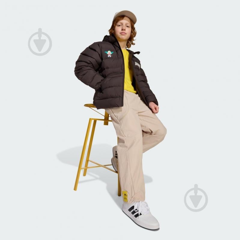 Куртка дитяча демісезонна Adidas J Sim Sd Jkt JL9183 р.14 чорна - фото 5 Куртка дитяча демісезонна Adidas J Sim Sd Jkt JL9183 р.14 чорна - фото 5