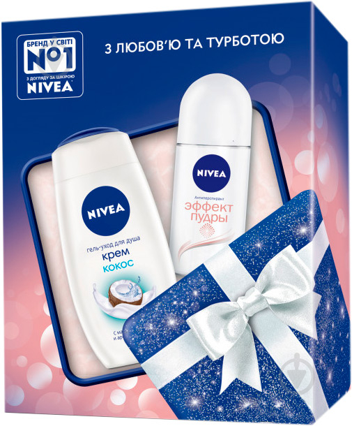 Подарунковий набір Nivea Ефект пудри 2018 - фото 1