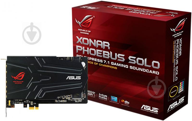 Звуковая карта ASUS ROG Xonar Phoebus Solo - фото 4