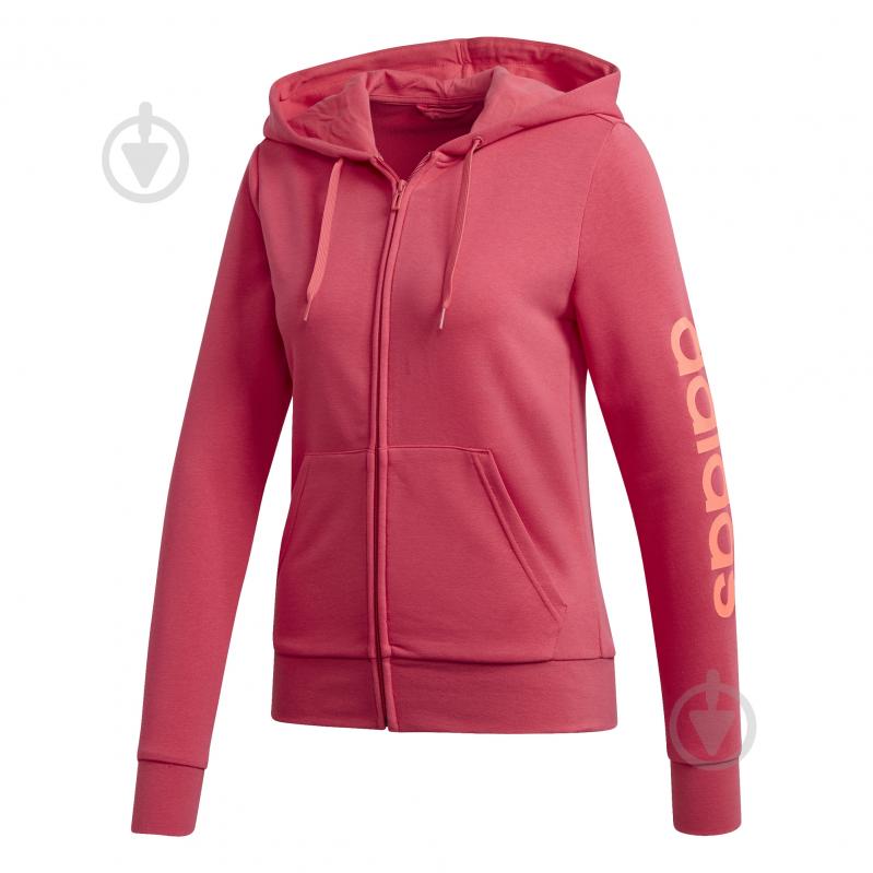 Джемпер Adidas W E LIN FZ HD GD2967 р. M розовый - фото 4