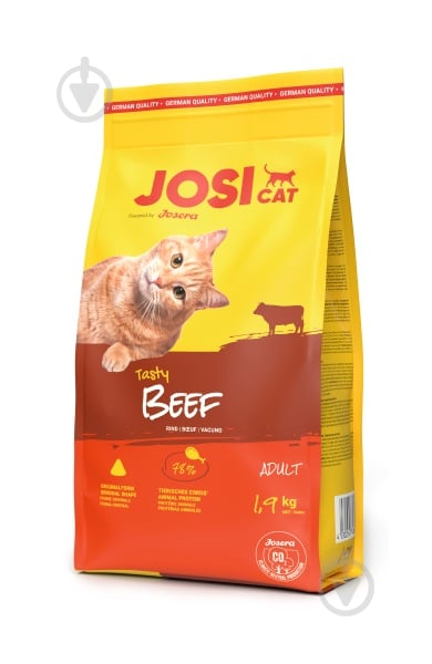 Корм сухий для котів Josera Osicat Tasty Beef 1,9 кг - фото 1
