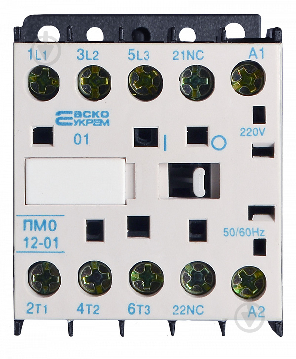 Электромагнитный пускатель Аско-Укрем ПМ 0-12-01 M7 230В (LC1-K1201) A0040010040 - фото 2