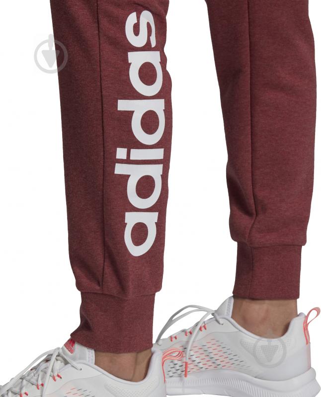 Брюки Adidas W E LIN PANT GD3024 р. M красный - фото 10