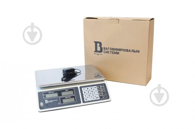 Весы торговые VIS 40ВП1-Т (БВ) - фото 2