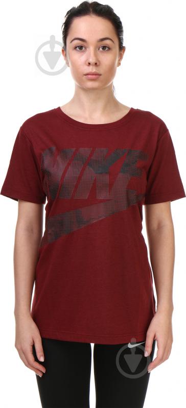 Футболка Nike NSW TEE GLACIER 855546-619 р.L красный - фото 2